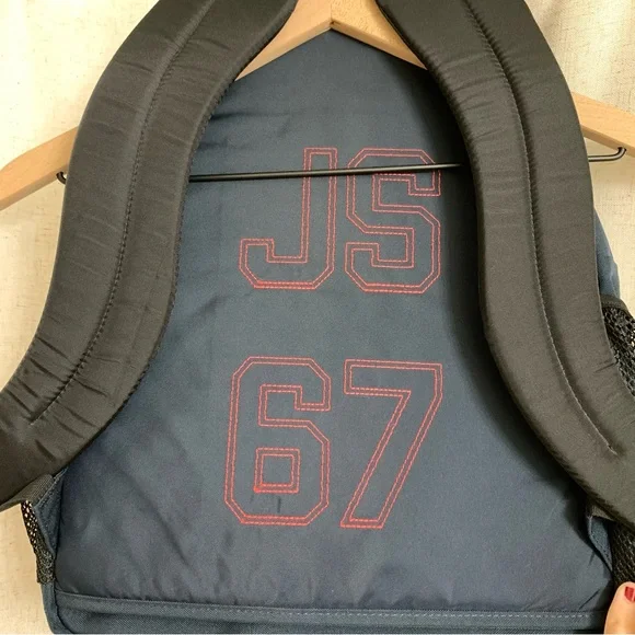 JanSport American Flag Motif Backpack JS 67 embroidered RARE - Picture 6 of 8